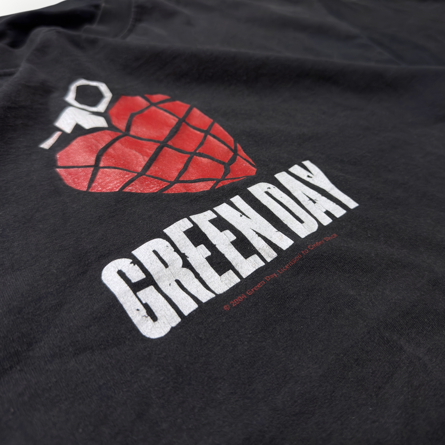 Green day 2004 vintage tee