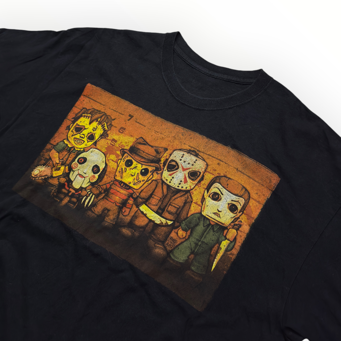 Horror characters tee