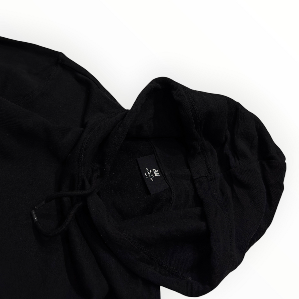 H&M Black basic hoodie