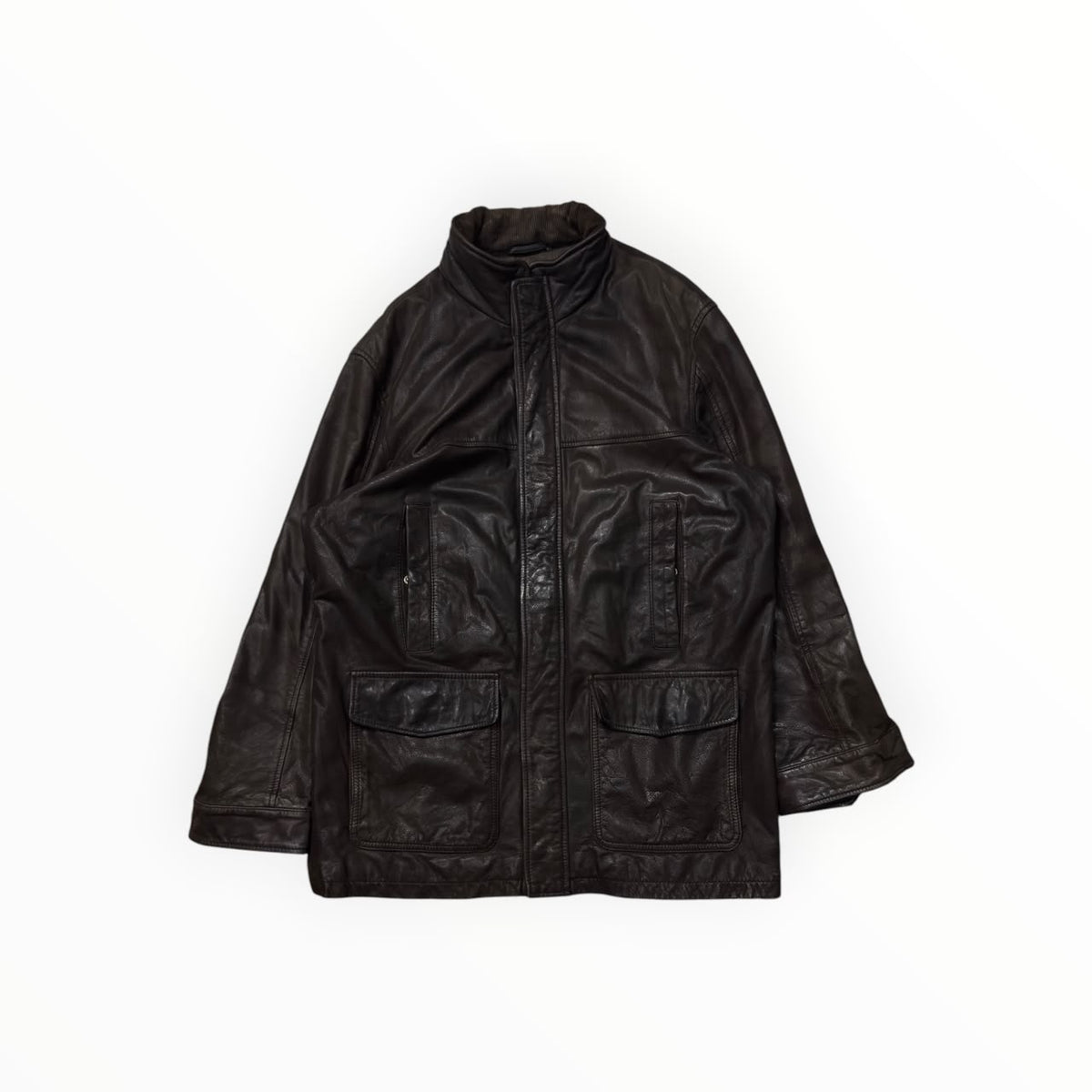 Cortifiel brown leather jacket