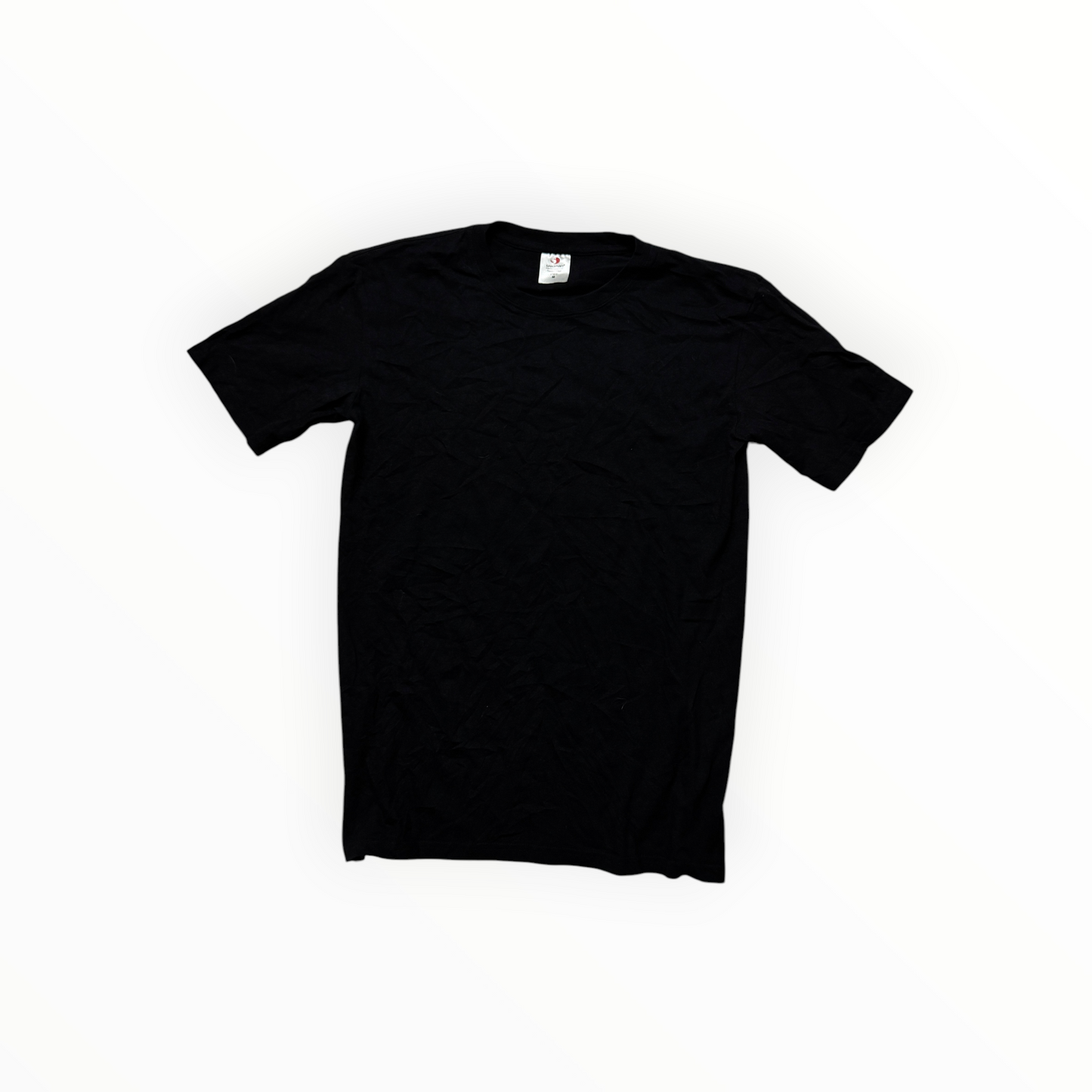 Stretchman black plain tee