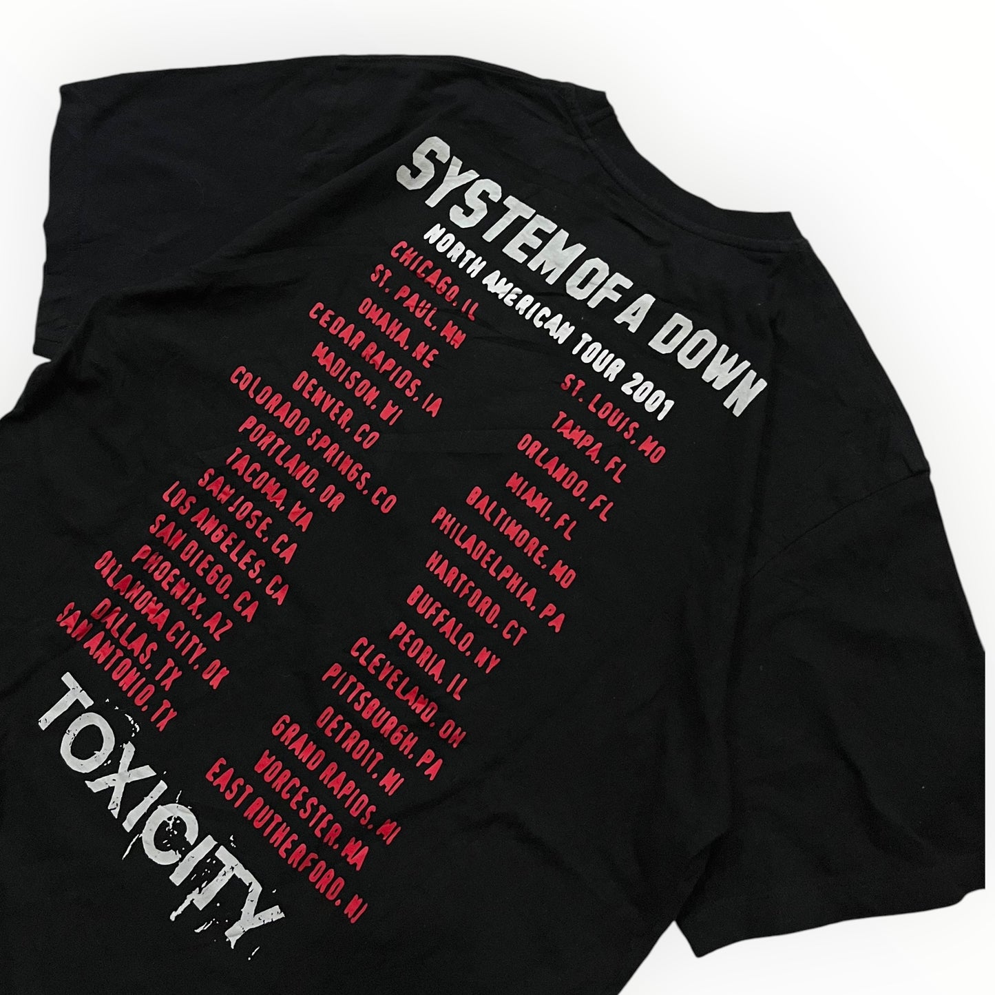 System Of A Down Black Tee
