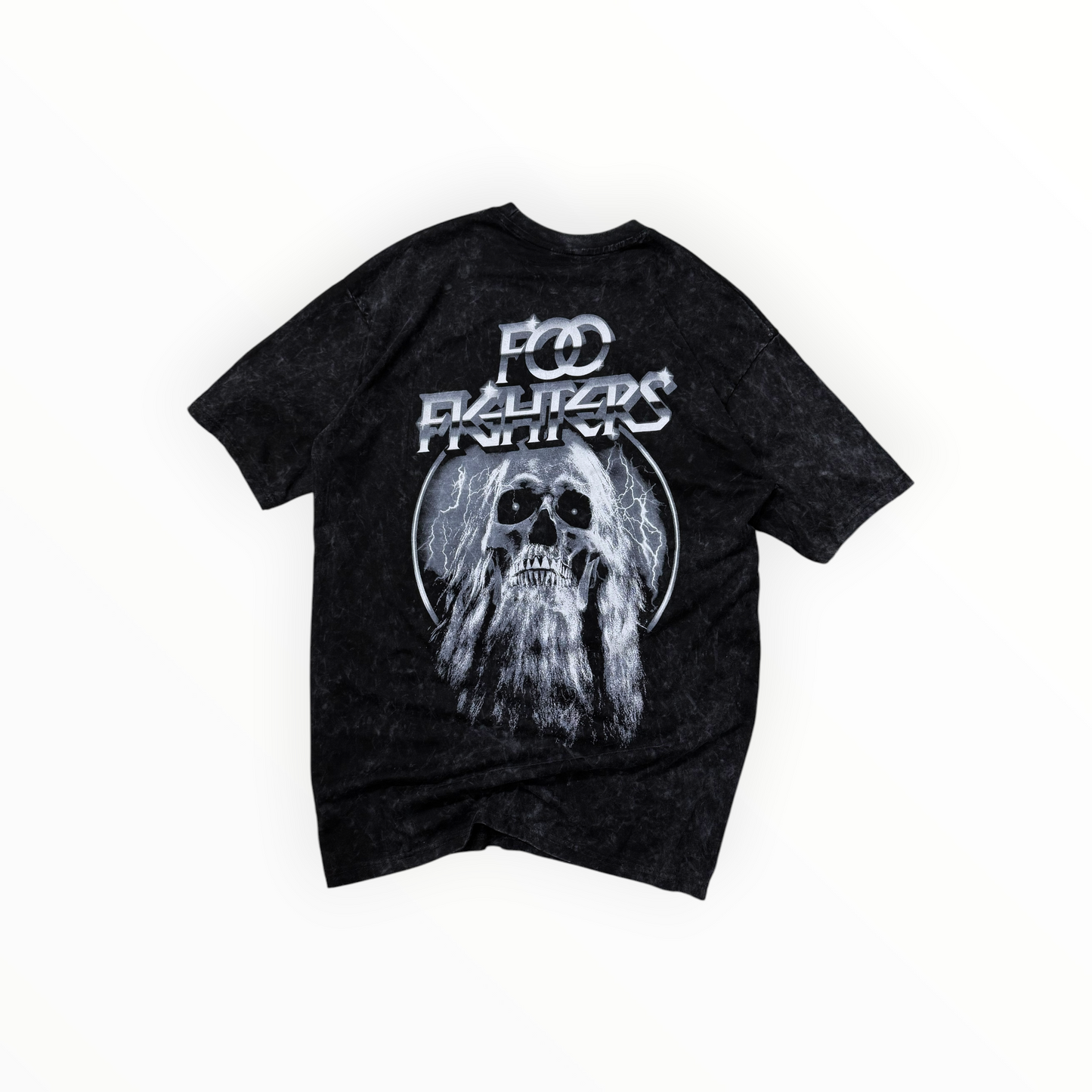 Foo Fighters Merch Black Washed Tee
