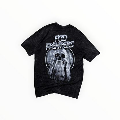 Foo Fighters Merch Black Washed Tee