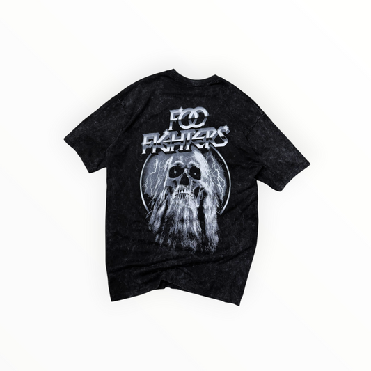 Foo Fighters Merch Black Washed Tee