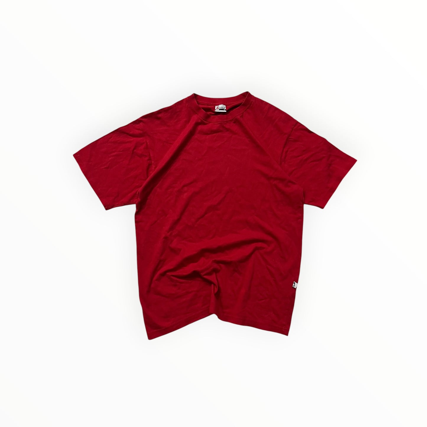 Active Red Plain Tee