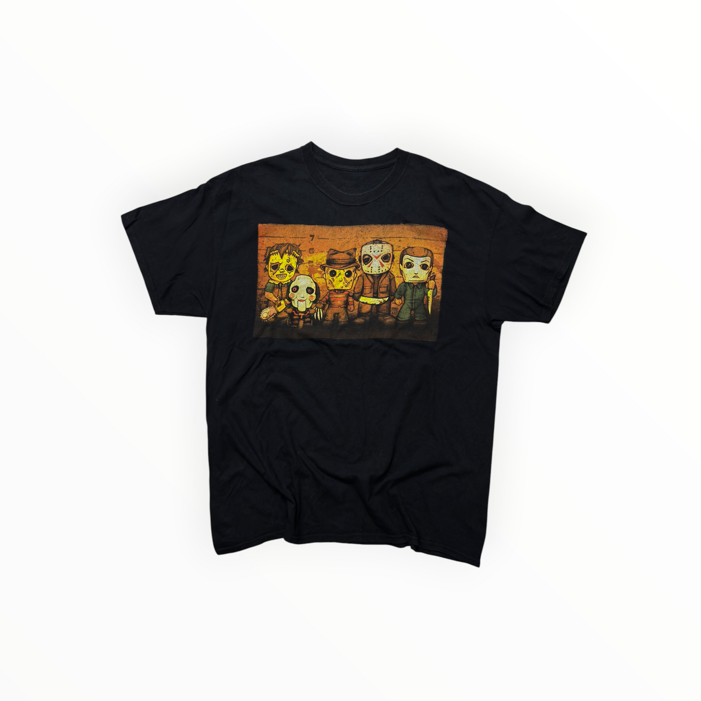 Horror characters tee