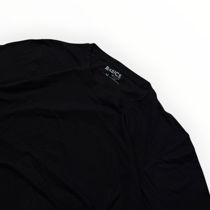 Basics Black Tee
