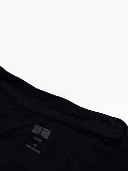 Uniqlo Plain Black Tee