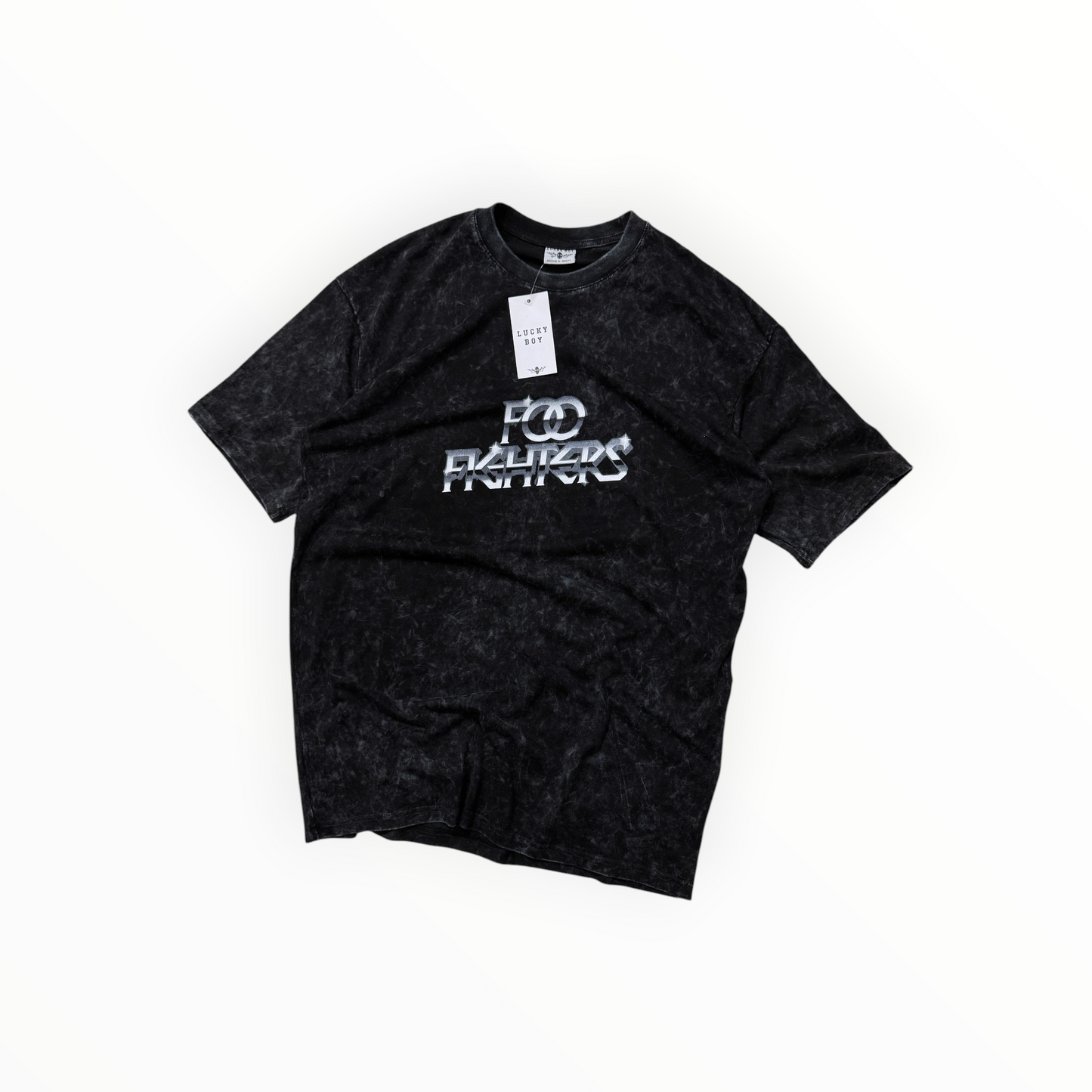 Foo Fighters Merch Black Washed Tee