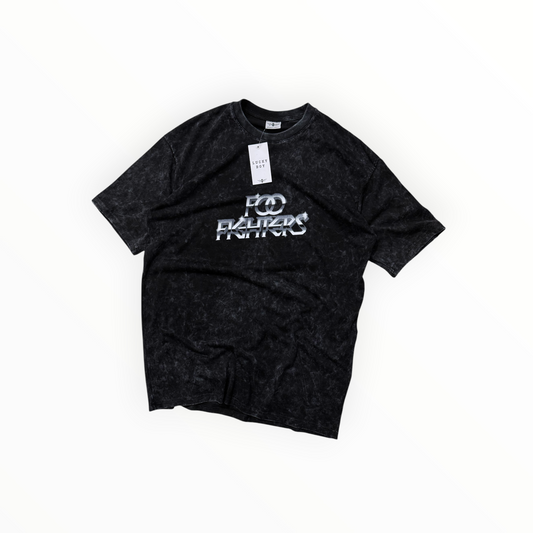 Foo Fighters Merch Black Washed Tee