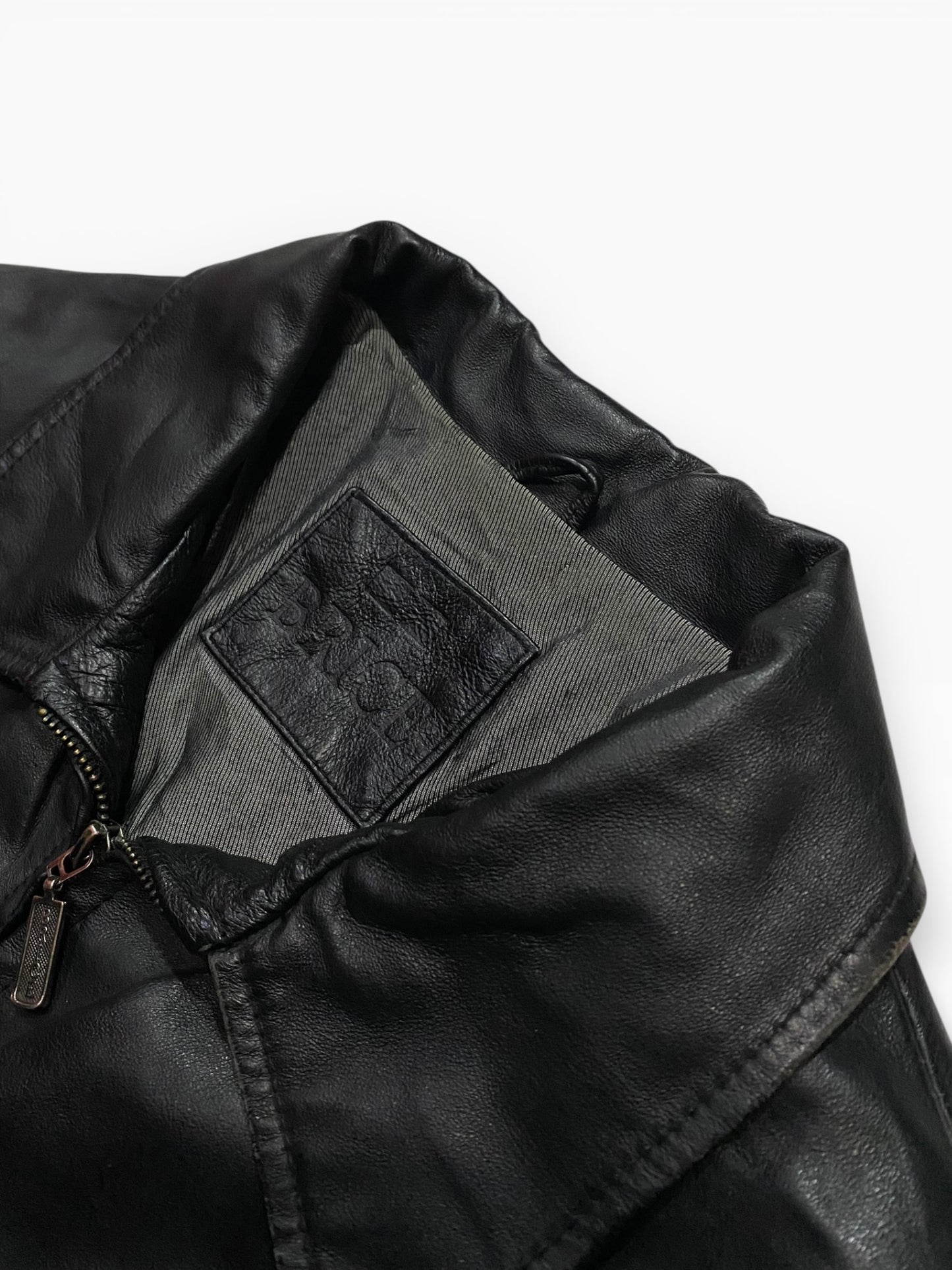 Brice vintage leather jacket