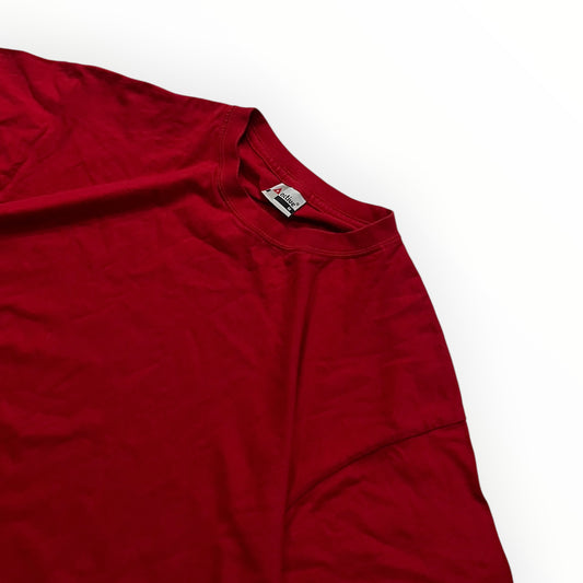 Active Red Plain Tee