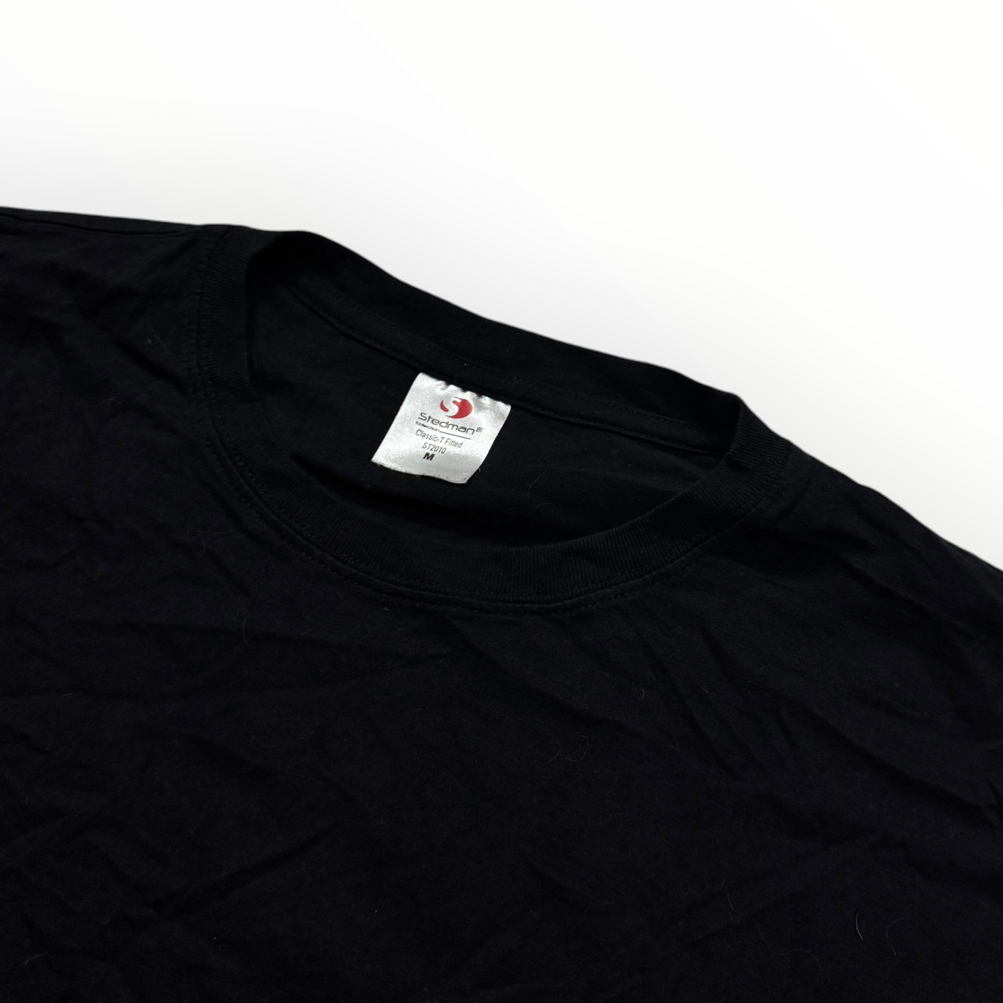Stretchman black plain tee