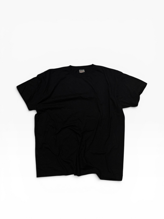 Derate X Plain Black Tee