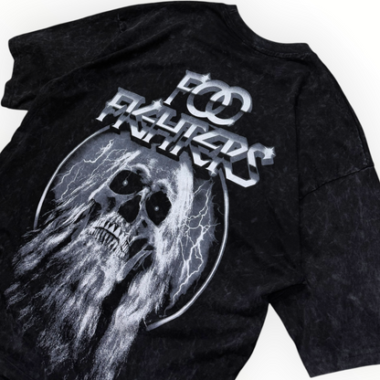 Foo Fighters Merch Black Washed Tee