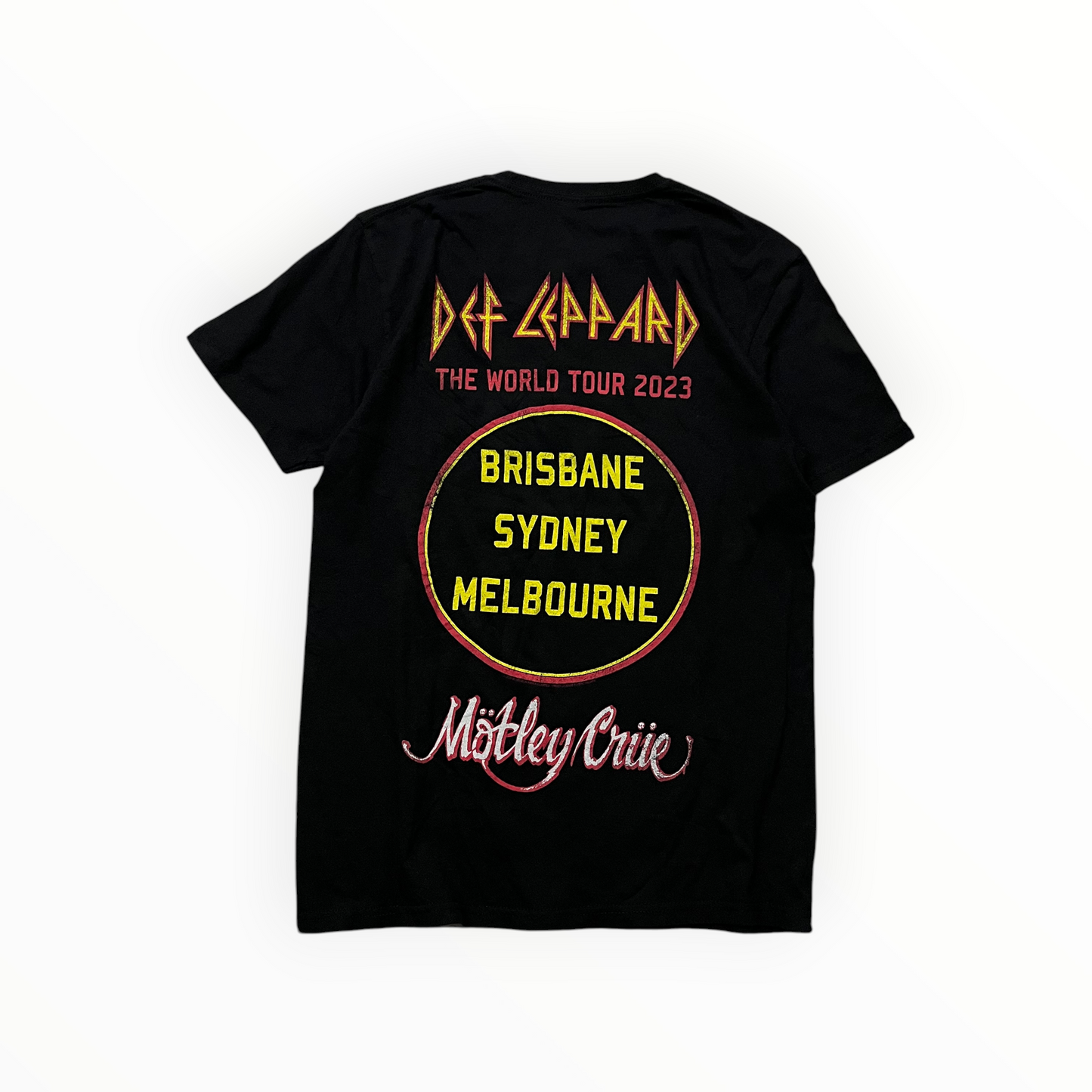 Def Leppard x Mötley Crüe Tour Merch Tee