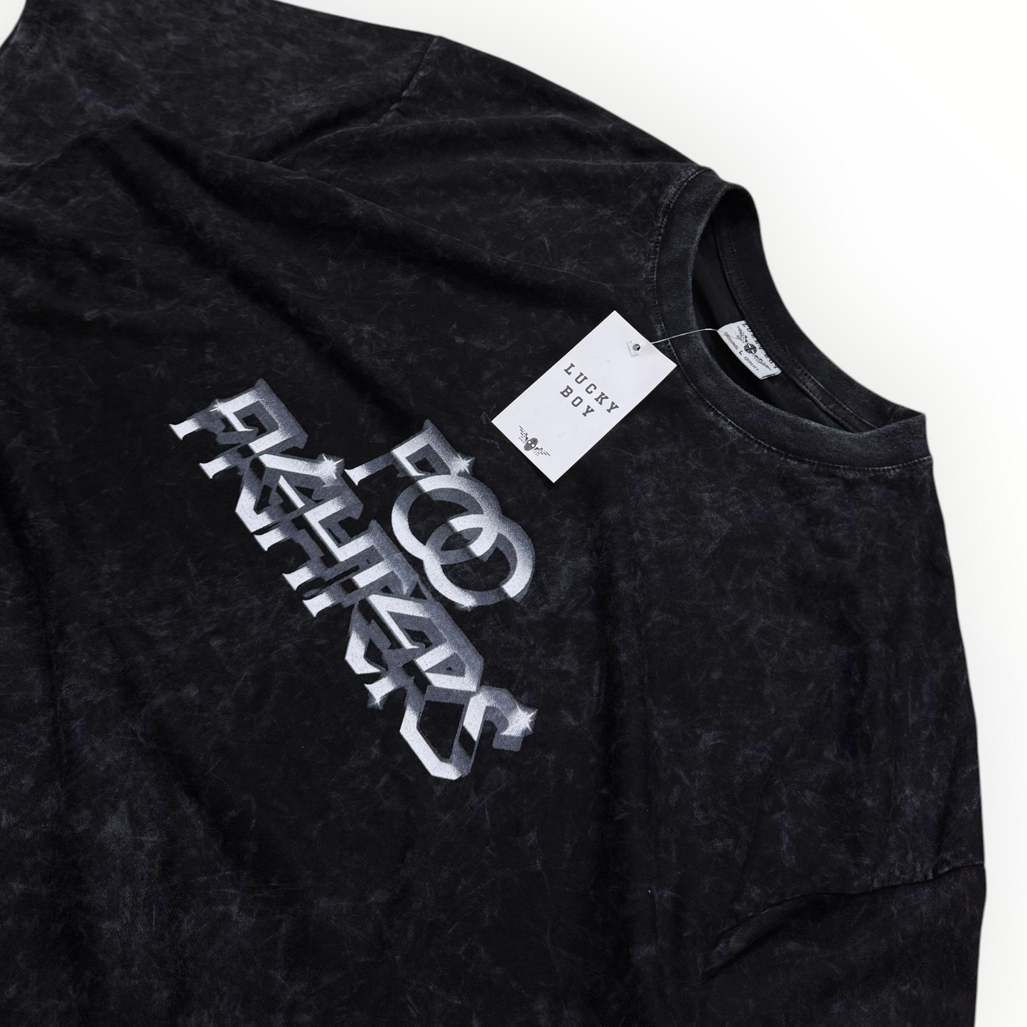 Foo Fighters Merch Black Washed Tee