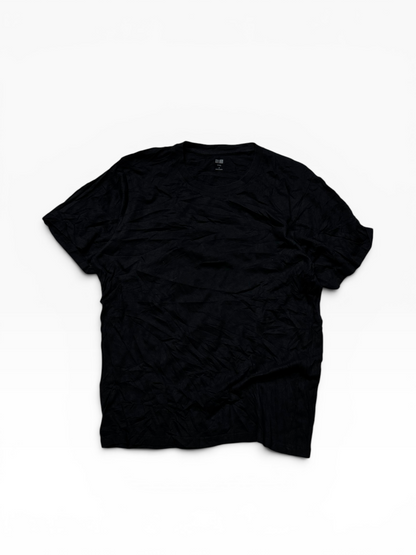 Uniqlo Plain Black Tee