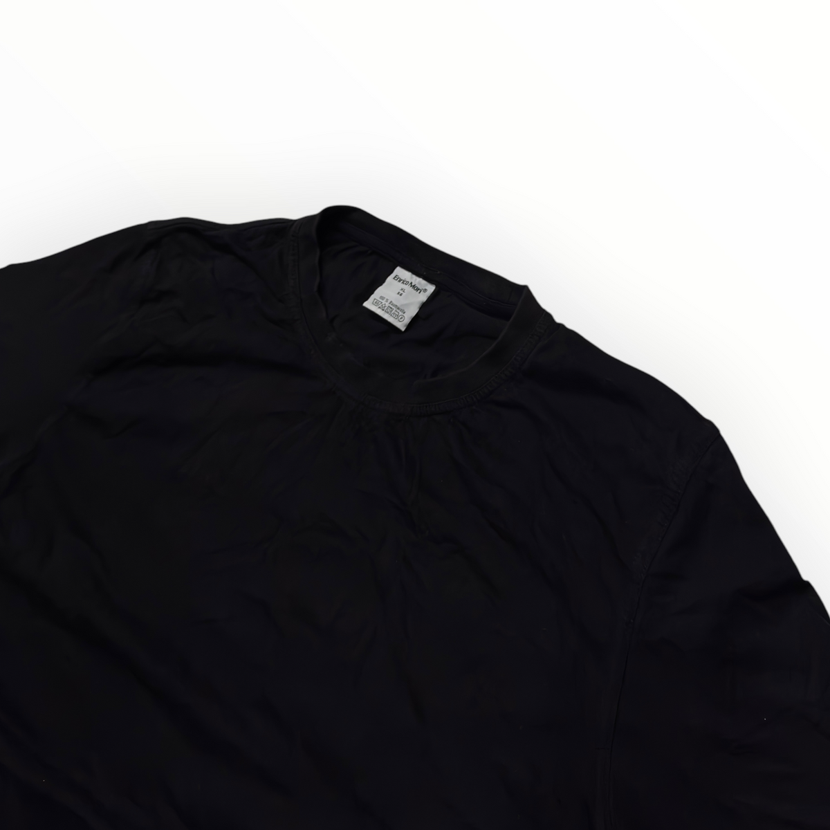 Plain black tee