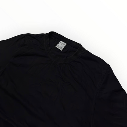 Plain black tee