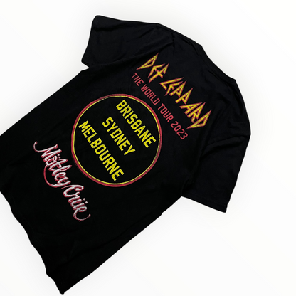 Def Leppard x Mötley Crüe Tour Merch Tee