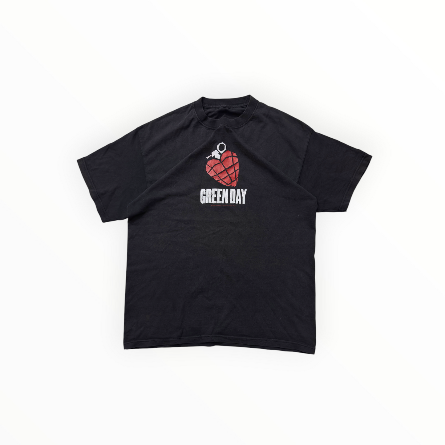 Green day 2004 vintage tee