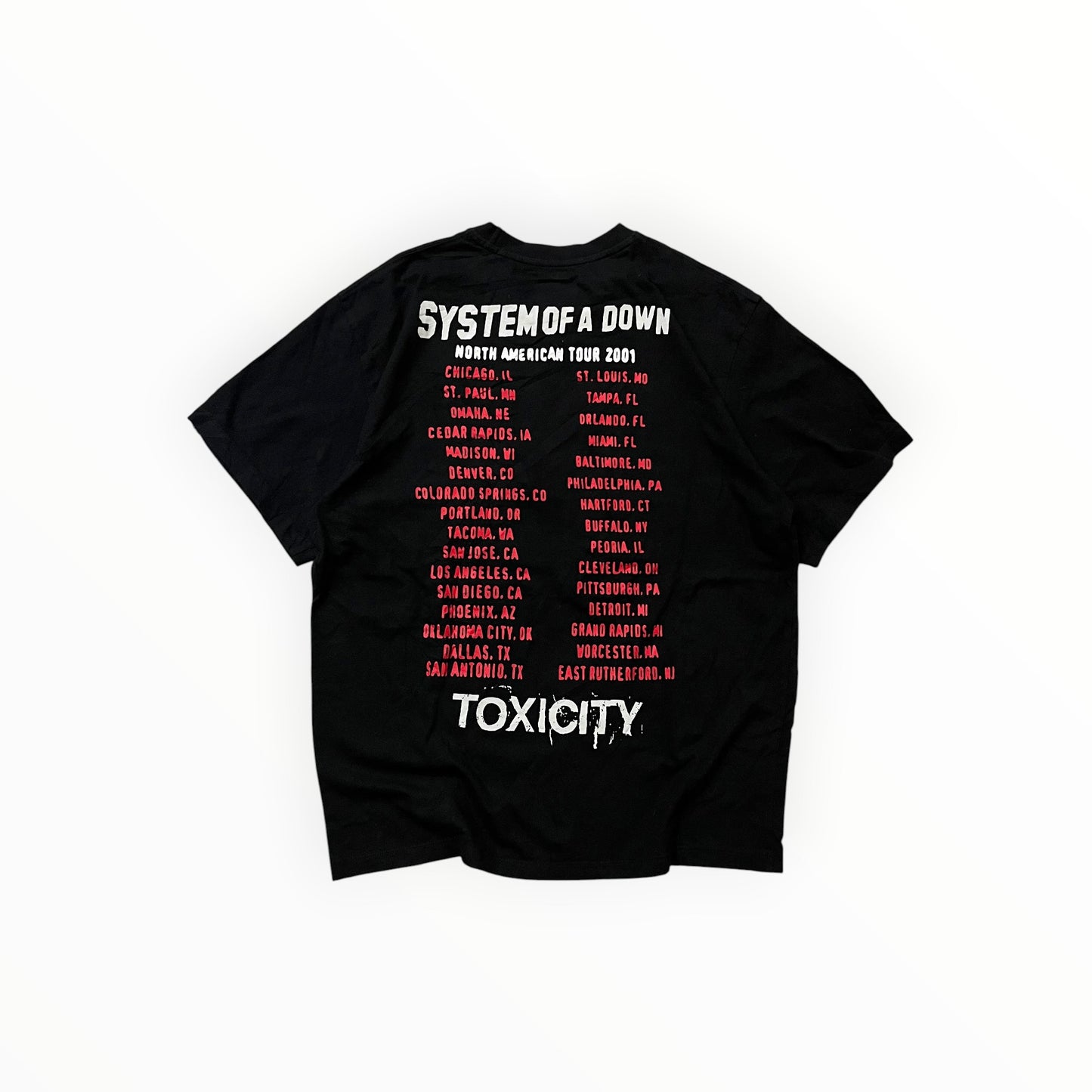 System Of A Down Black Tee