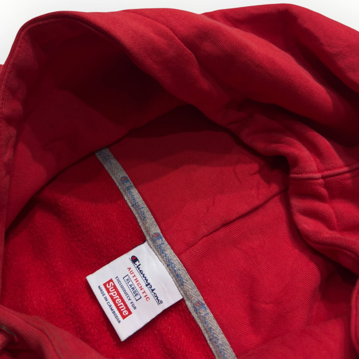 SUPREME X Champion hoodie