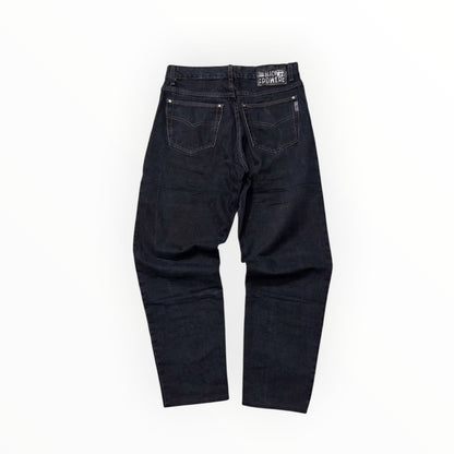 Black Power Baggy Denim Jeans